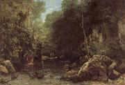 The Shaded  stream, Courbet, Gustave